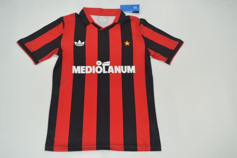 AAA Quality AC Milan 91/92 Home Soccer Jersey
